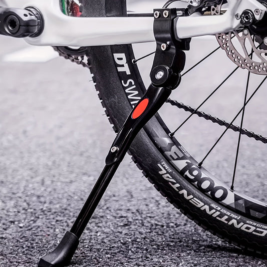 Verstellbarer Fahrradständer aus Aluminium – Stabiler Seitenständer für 24–29 Zoll Fahrräder