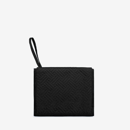 Hängende Kulturtasche – Faltbarer Organizer mit Transparenten Fächern & Aufhängehaken