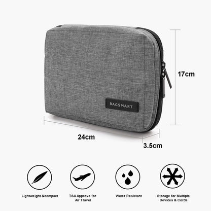 Tech Organizer – Wasserdichte Kabeltas für Reisen & Alltag
