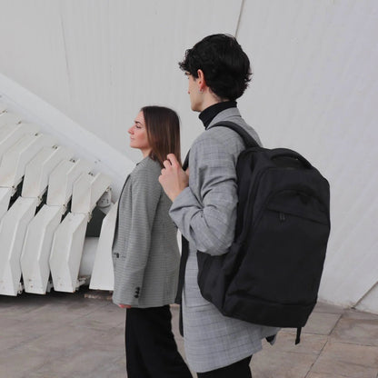 Luxus Rucksack – Wasserabweisender Laptop- & Schulrucksack mit USB-Anschluss