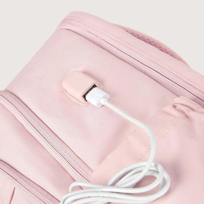 Luxus Rucksack – Wasserabweisender Laptop- & Schulrucksack mit USB-Anschluss