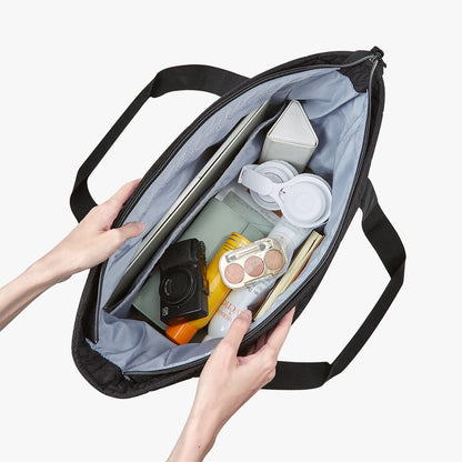 Gepolsterte Tragetasche mit Fächern – Wasserabweisend & Stilvoll für Arbeit, Schule oder Alltag