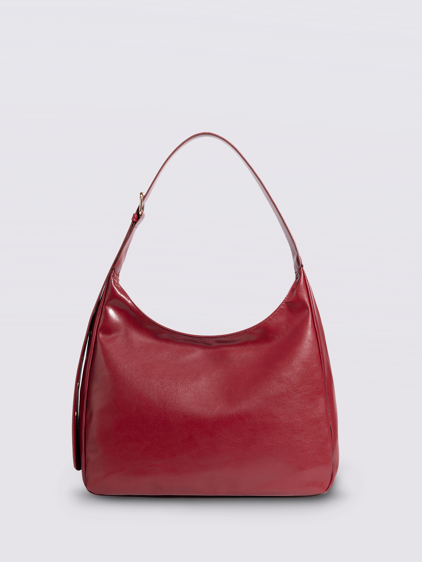 Schwarze Schultertasche Damen – Minimalistisches & geräumiges Design aus veganem Leder