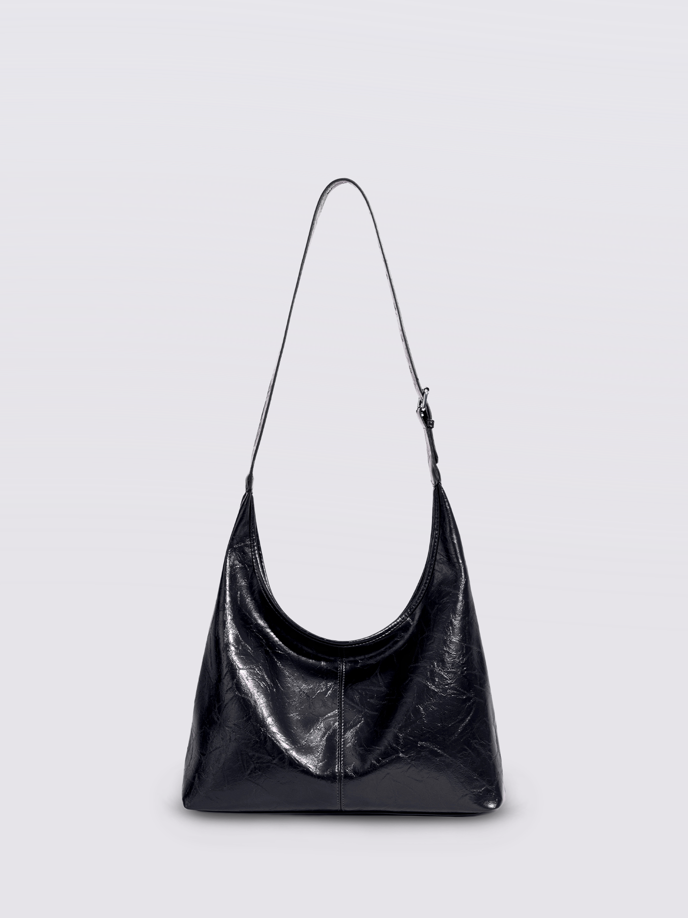Schwarze Schultertasche Damen – Minimalistisches Design & viel Stauraum