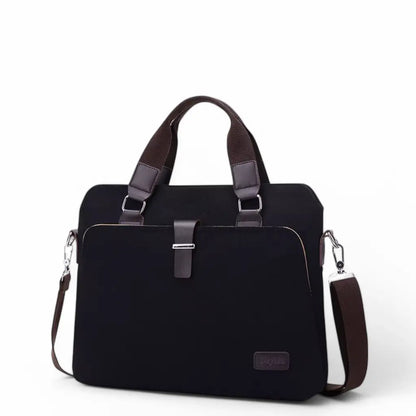 Laptoptasche aus Canvas in Braun – Leicht & Strapazierfähig für Damen & Herren