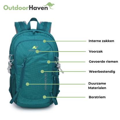 Wasserfester 22L Rucksack – Ultraleicht, Strapazierfähig & Komfortabel für Outdoor, Wandern & Reisen