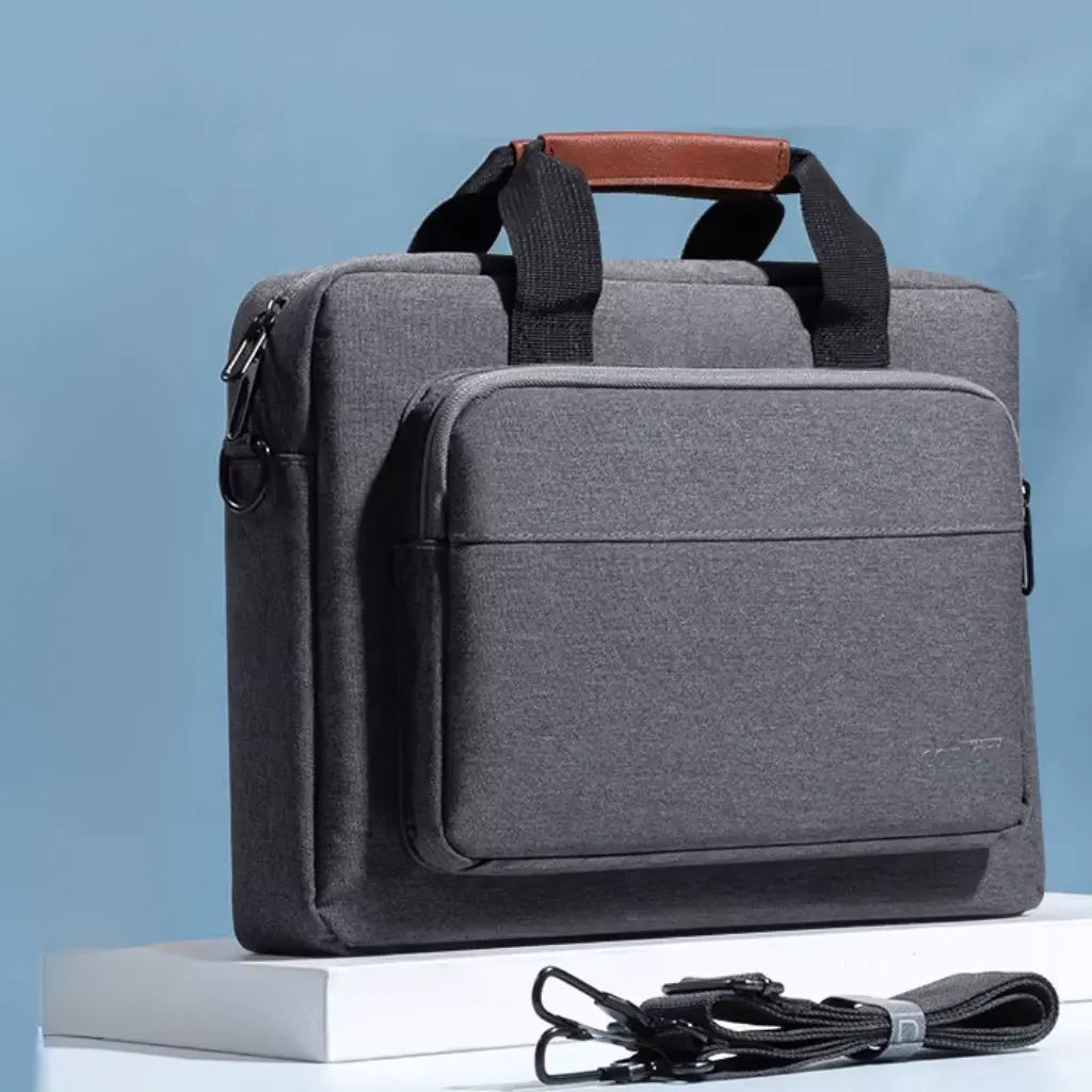 Laptoptasche Herren Leder 15,6 Zoll – Wasserabweisend, Leicht & Stilvoll für Business & Alltag