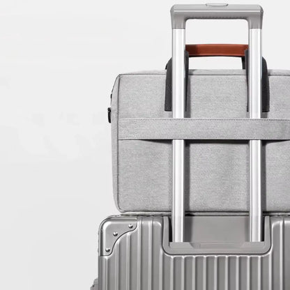 Laptoptasche Herren Leder 15,6 Zoll – Wasserabweisend, Leicht & Stilvoll für Business & Alltag