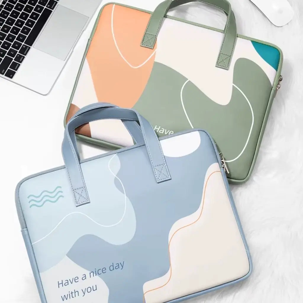 Bunte Laptoptasche  wasserabweisend  Laptop Hülle  leichter Schutz für unterwegs