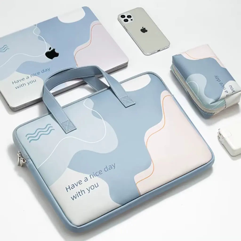 Bunte Laptoptasche  wasserabweisend  Laptop Hülle  leichter Schutz für unterwegs
