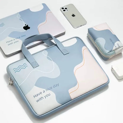 Bunte Laptoptasche  wasserabweisend  Laptop Hülle  leichter Schutz für unterwegs