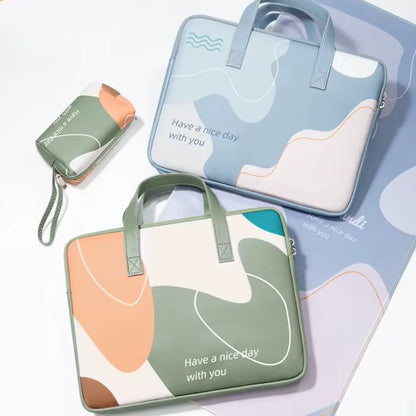 Bunte Laptoptasche  wasserabweisend  Laptop Hülle  leichter Schutz für unterwegs