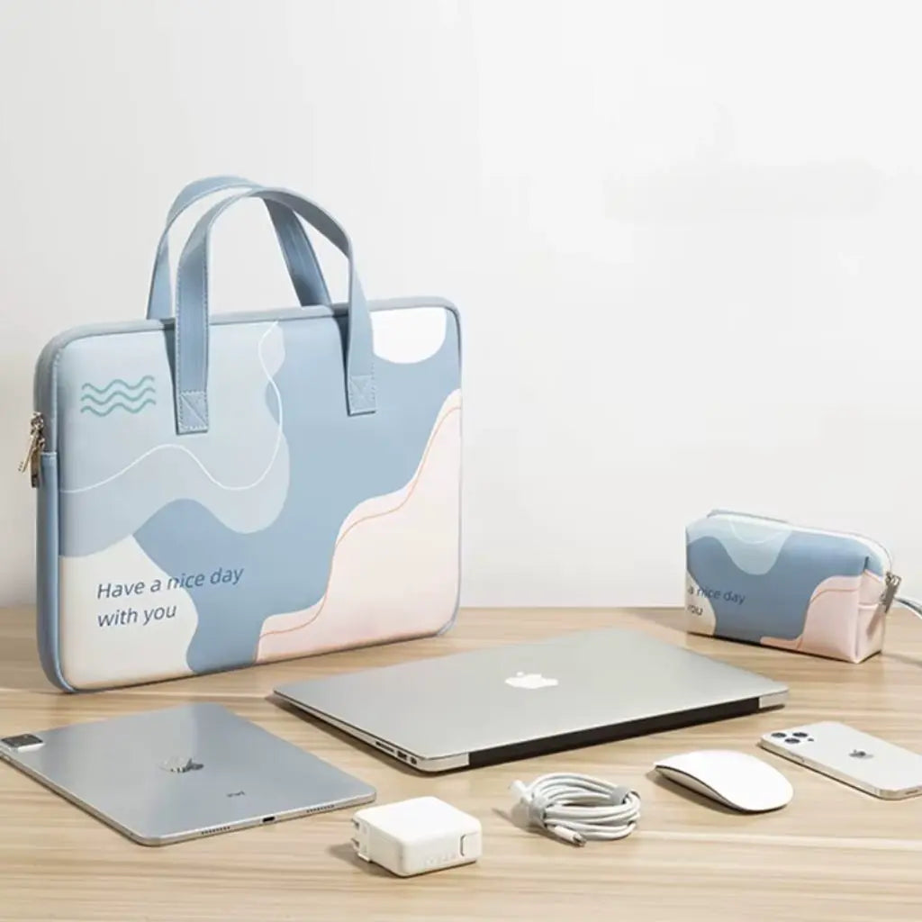 Bunte Laptoptasche  wasserabweisend  Laptop Hülle  leichter Schutz für unterwegs
