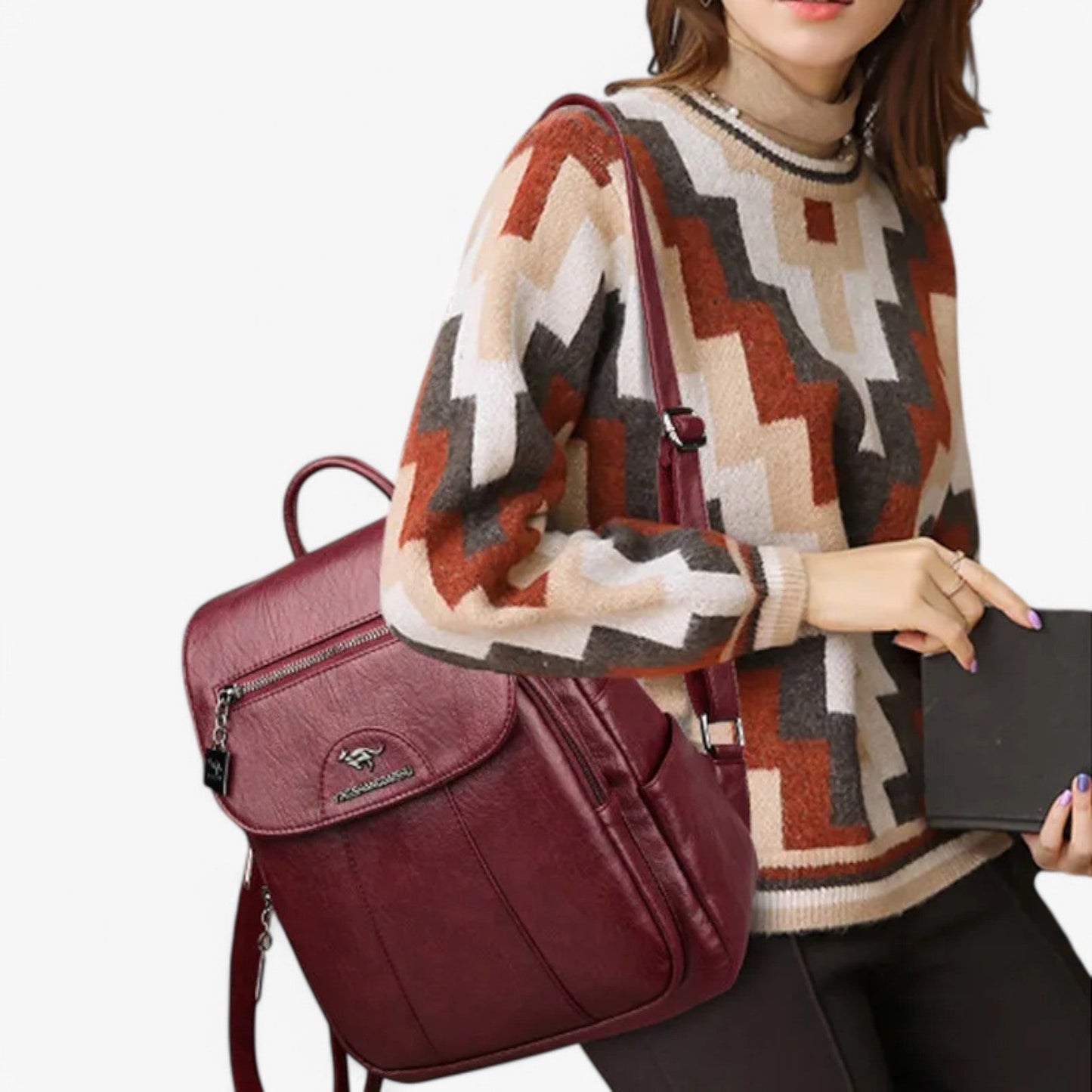 Damen Rucksack aus Leder – Stilvoll, Praktisch & Sicher