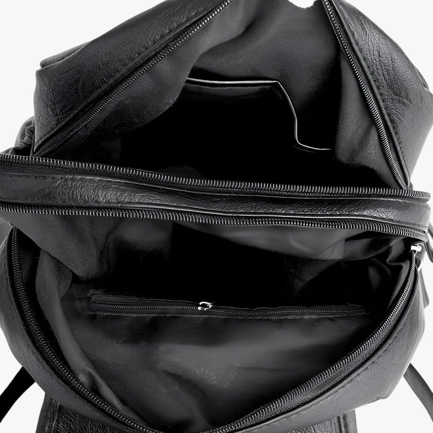 PU Leder Damen Rucksack – Stylischer City-Rucksack mit verstellbaren Schulterriemen und wasserabweisendem Material