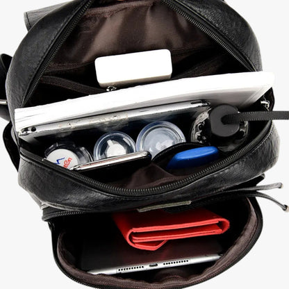 Damen Rucksack aus Leder – Stilvoll, Praktisch & Sicher