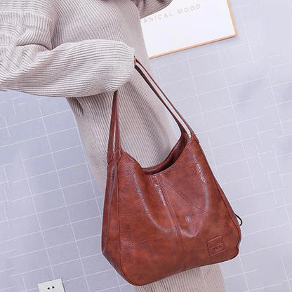 Leder Schultertasche Damen – Stilvoll, Geräumig & Langlebig