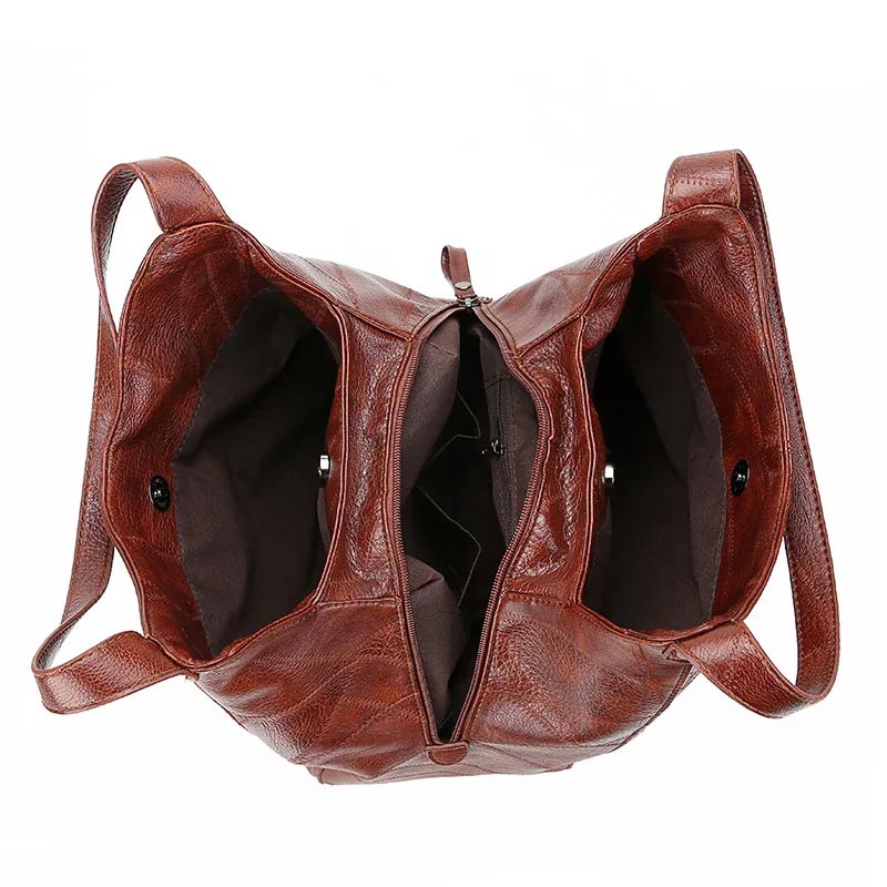 Leder Schultertasche Damen – Stilvoll, Geräumig & Langlebig