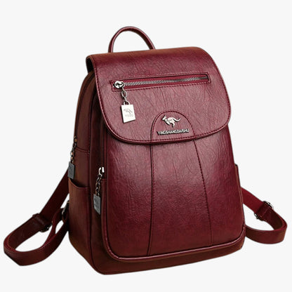 Damen Rucksack aus Leder – Stilvoll, Praktisch & Sicher