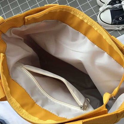Canvas Schultertasche – Geräumig, Trendy & Praktisch für Damen