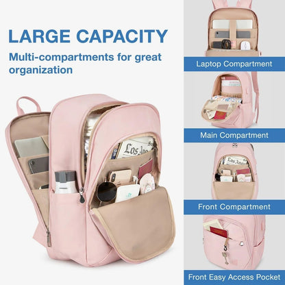Luxus Rucksack – Wasserabweisender Laptop- & Schulrucksack mit USB-Anschluss