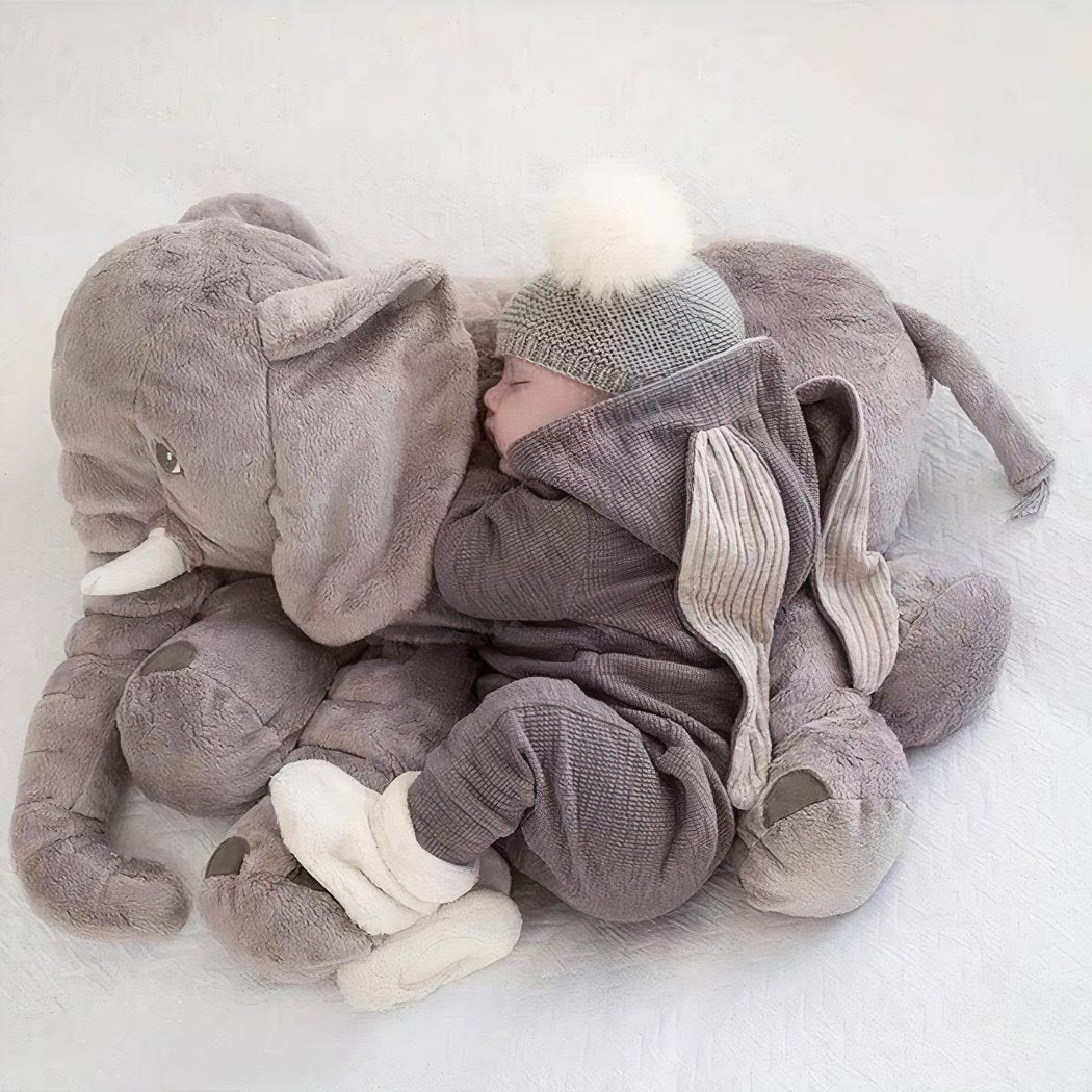 Weiches Plüsch-Elefant Kuscheltier – 25 cm, ideal für Babys und Kinder