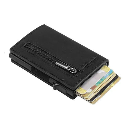 Premium RFID Geldbörse mit Reißverschluss – Kompakt & Anti-Skim Schutz