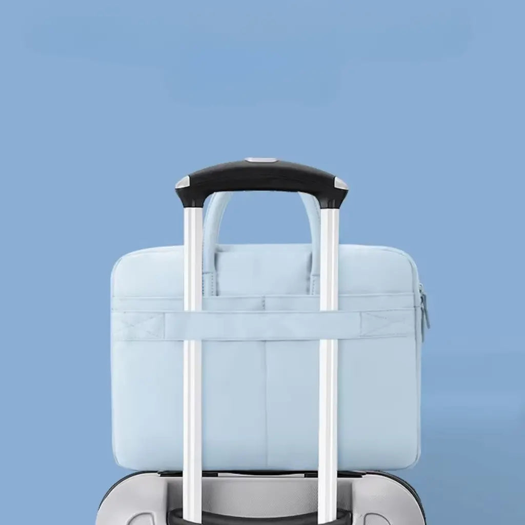 Laptoptasche Hellblau – Stilvolle & Praktische Arbeitstasche mit Mehreren Fächern