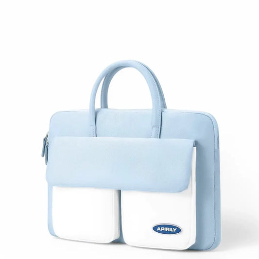 Laptoptasche Hellblau – Stilvolle & Praktische Arbeitstasche mit Mehreren Fächern