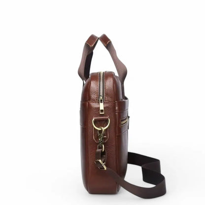 Leder Laptoptasche Herren 15,6 Zoll – Echtleder Aktentasche für Business & Reisen
