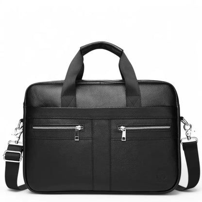 Leder Laptoptasche Herren 15,6 Zoll – Echtleder Aktentasche für Business & Reisen