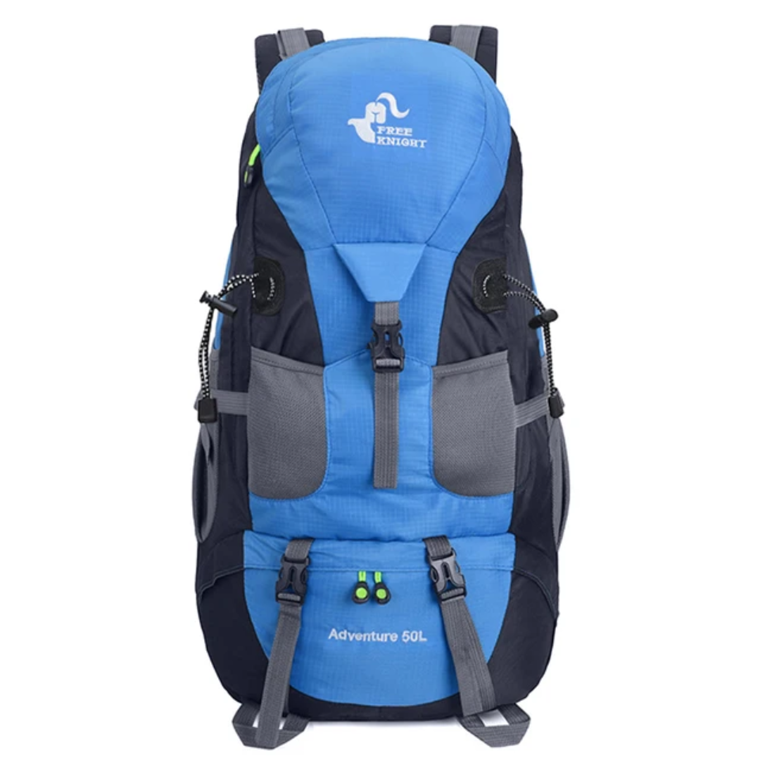 Wasserdichter 50L Wanderrucksack – Robuster Outdoor-Trekkingrucksack mit Regenhülle, ideal für Camping, Reisen & Abenteuer