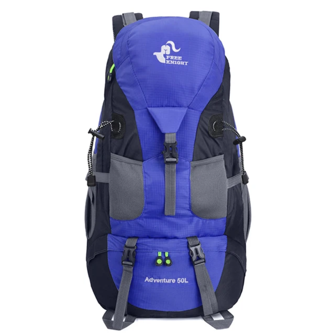Wasserdichter 50L Wanderrucksack – Robuster Outdoor-Trekkingrucksack mit Regenhülle, ideal für Camping, Reisen & Abenteuer