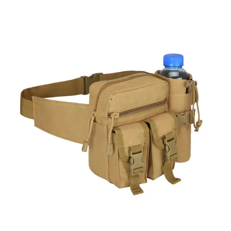 Outdoor Heuptasche mit Flaschenhalter – Leicht, Wasserabweisend & Verstellbar für Wandern, Reisen & Festivals