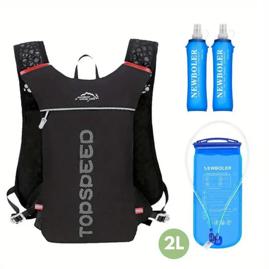 Leichter Hydrationsrucksack 2L – Atmungsaktiv & Ideal für Laufen, Wandern, Radfahren