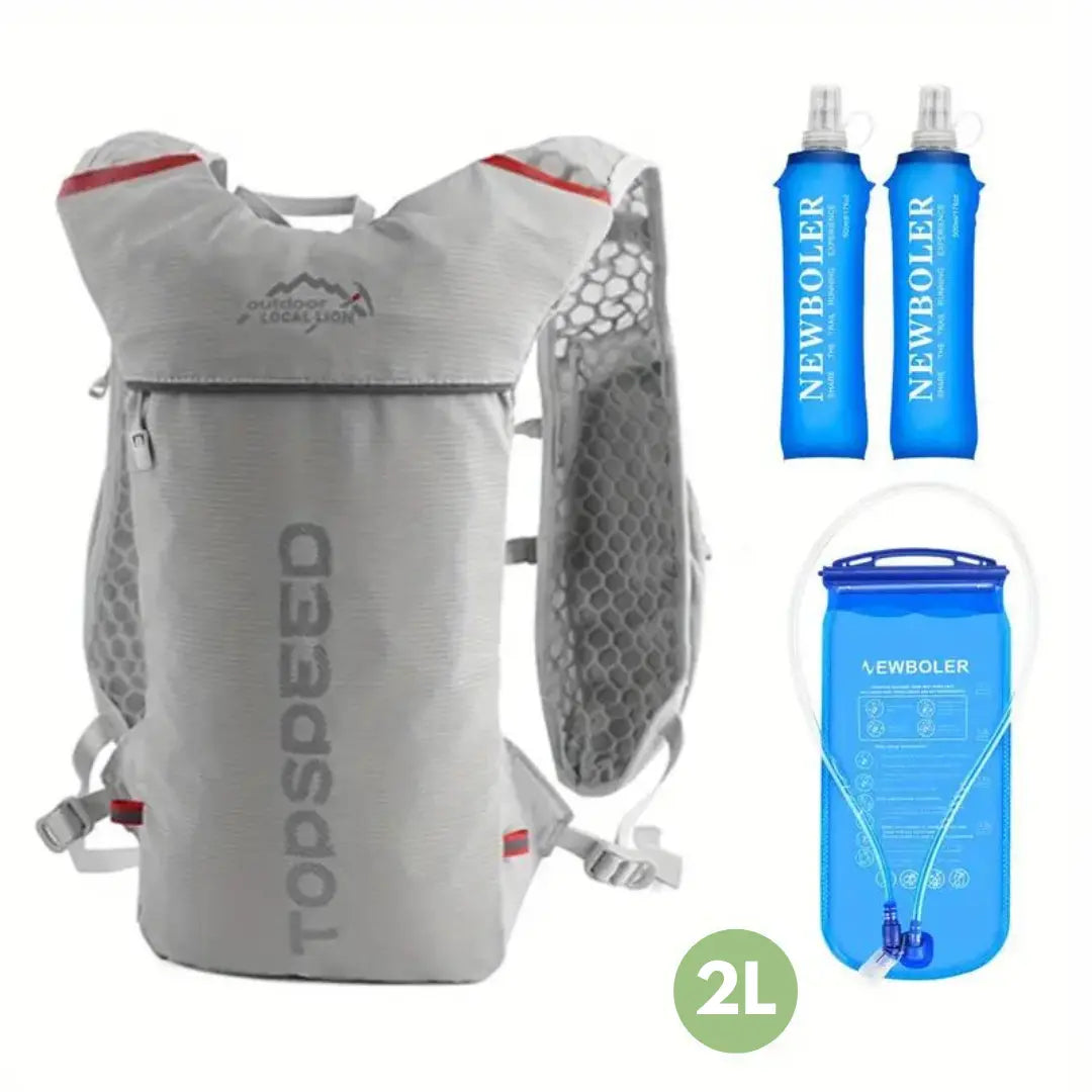 Leichter Hydrationsrucksack 2L – Atmungsaktiv & Ideal für Laufen, Wandern, Radfahren