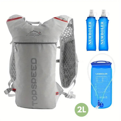 Leichter Hydrationsrucksack 2L – Atmungsaktiv & Ideal für Laufen, Wandern, Radfahren