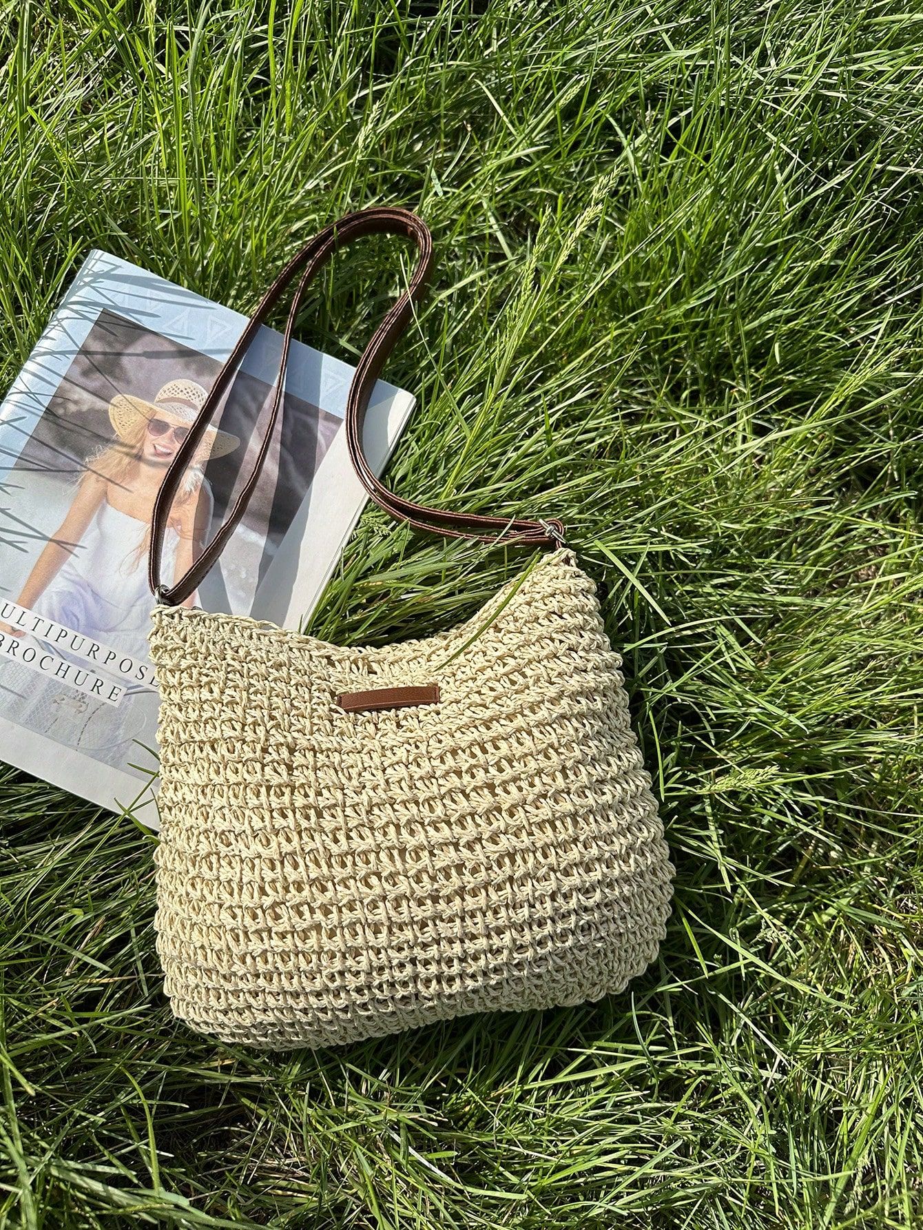 Runde Rattan-Schultertasche – Leicht, Stilvoll & Sommerlich