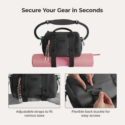 Sporttasche Damen 24L – Kompakte Duffel Bag mit Schuhfach & wasserabweisendem Design