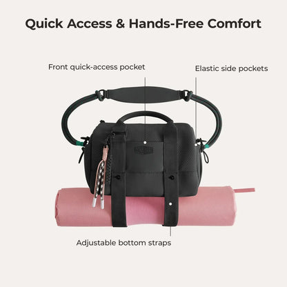 Sporttasche Damen 24L – Kompakte Duffel Bag mit Schuhfach & wasserabweisendem Design