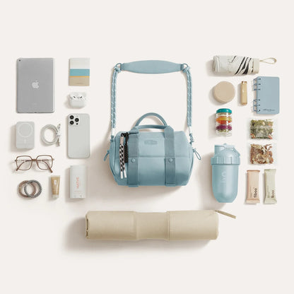 Sporttasche Damen 24L – Kompakte Duffel Bag mit Schuhfach & wasserabweisendem Design