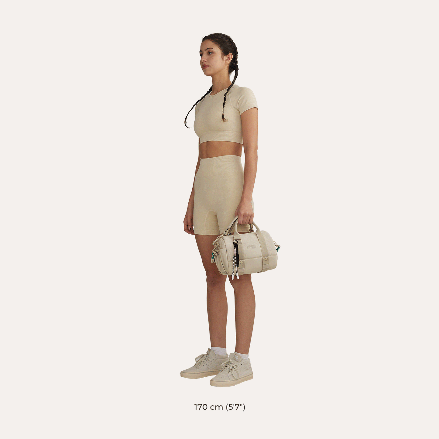 Sporttasche Damen 24L – Kompakte Duffel Bag mit Schuhfach & wasserabweisendem Design