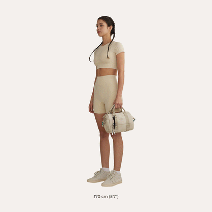 Sporttasche Damen 24L – Kompakte Duffel Bag mit Schuhfach & wasserabweisendem Design