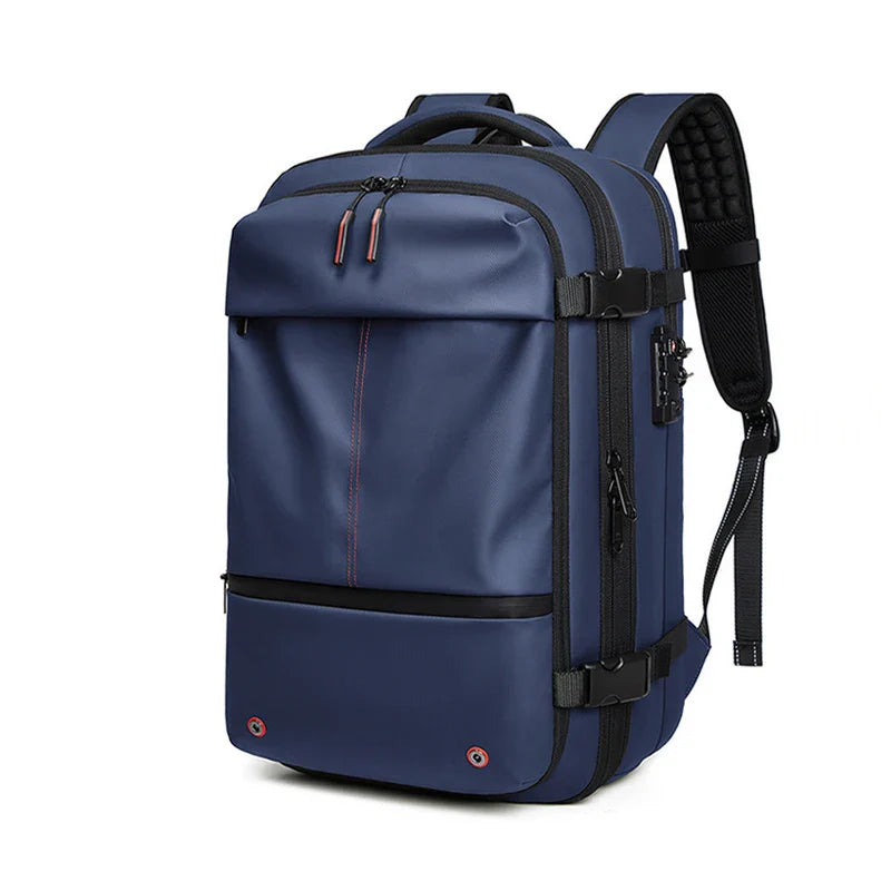 Wasserdichter 40L Laptop Rucksack mit USB-Port & TSA-Schloss – Anti-Diebstahl Reiserucksack für 17,3" Laptops