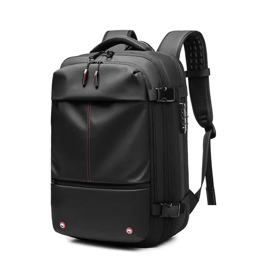 Wasserdichter 40L Laptop Rucksack mit USB-Port & TSA-Schloss – Anti-Diebstahl Reiserucksack für 17,3" Laptops