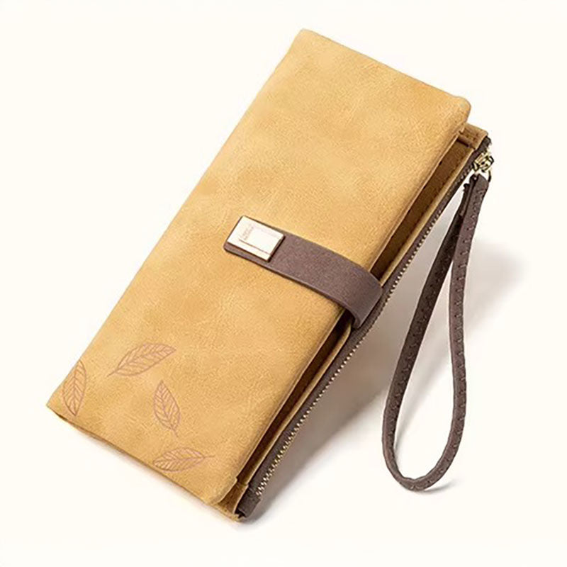Elegante Damen-Polsportemonnee mit Handgelenkband – Praktisch & Stilvoll