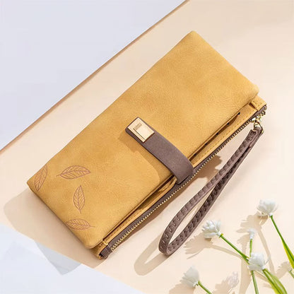 Elegante Damen-Polsportemonnee mit Handgelenkband – Praktisch & Stilvoll