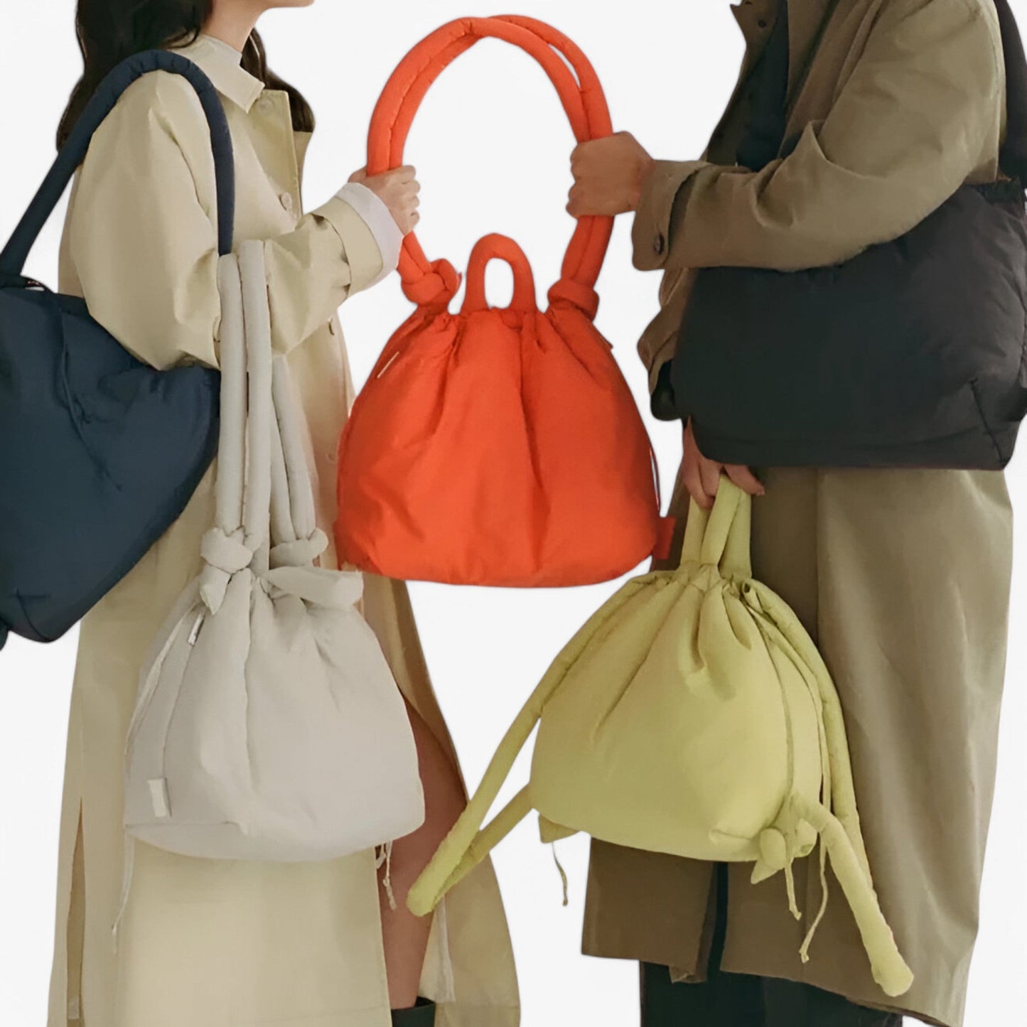 Puffy Tote Rucksack – Stilvoll & Multifunktional