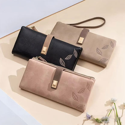 Elegante Damen-Polsportemonnee mit Handgelenkband – Praktisch & Stilvoll