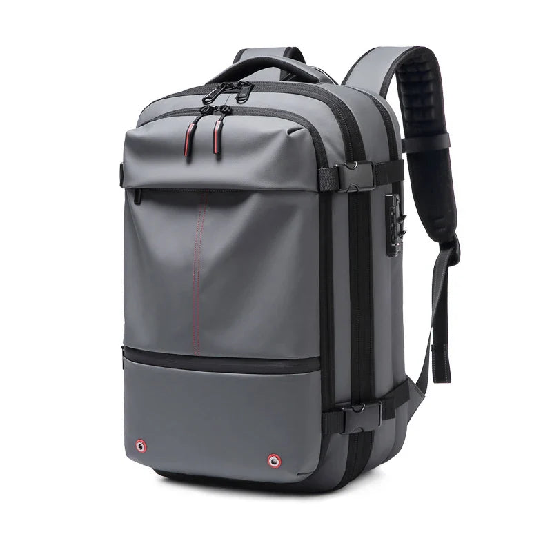 Wasserdichter 40L Laptop Rucksack mit USB-Port & TSA-Schloss – Anti-Diebstahl Reiserucksack für 17,3" Laptops